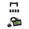 LCD3U Электрический велосипед ЖК-дисплей измеритель ABS SM Head Электрический велосипед дисплей экран панель управления с