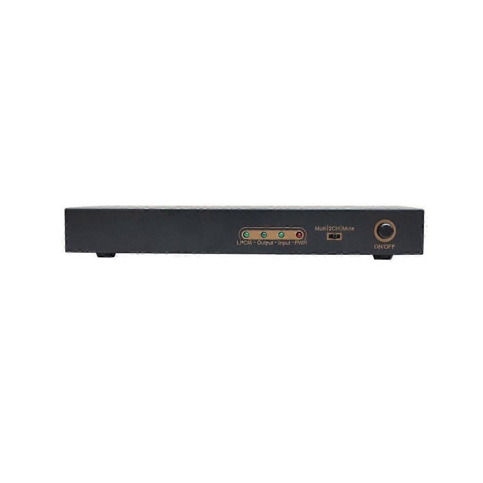 LPCM HDMI-Compatible to 7.1 Audio Converter HDMI-Compatible Audio Splitter Optical RCA Output EU Plu