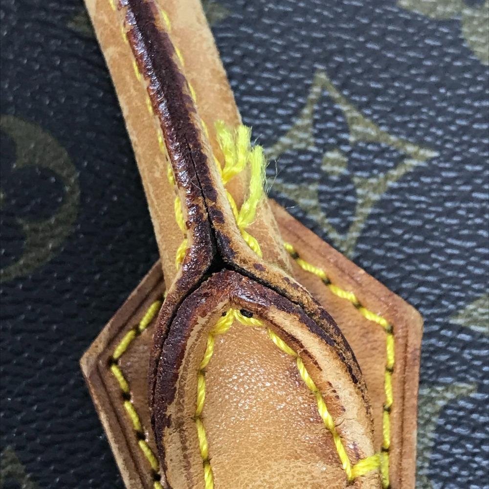 Louis Vuitton M51140 Monogram Sac Plat Tote Bag Vertical Tote Hand Bag