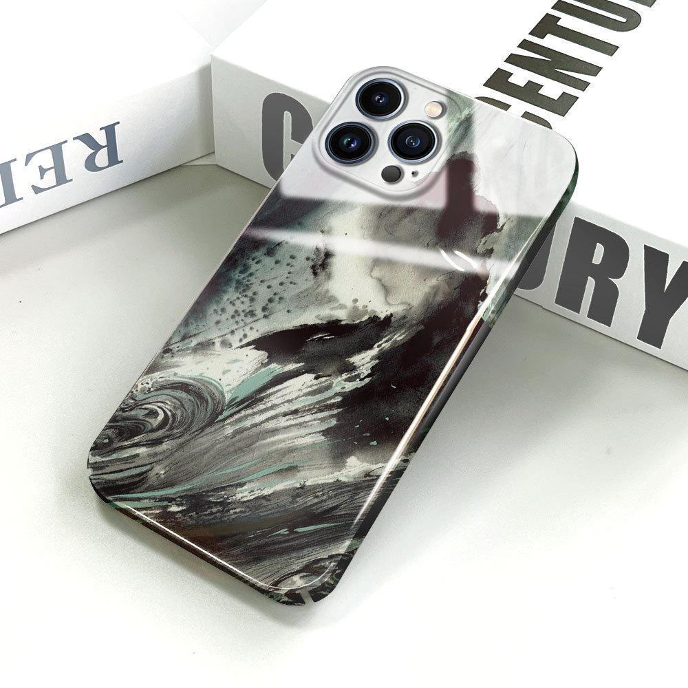 Универсальный чехол для телефона с пленкой и мультяшным модным дизайном, твердый чехол с полным покрытием, защитный чехол для камеры для iPhone, Samsung, Xiaomi, Poco, Redmi, Huawei, Honor