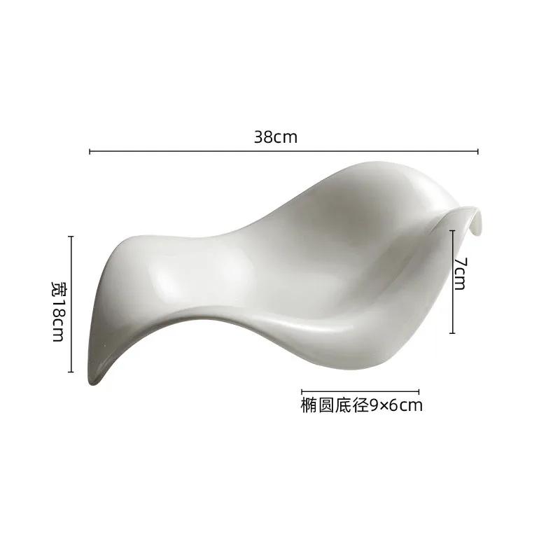 Керамическая обеденная тарелка для ресторана, нестандартная сервировочная тарелка, салатная тарелка, закусочная тарелка, десертная тарелка, тарелки для сашими, однотонная столовая посуда