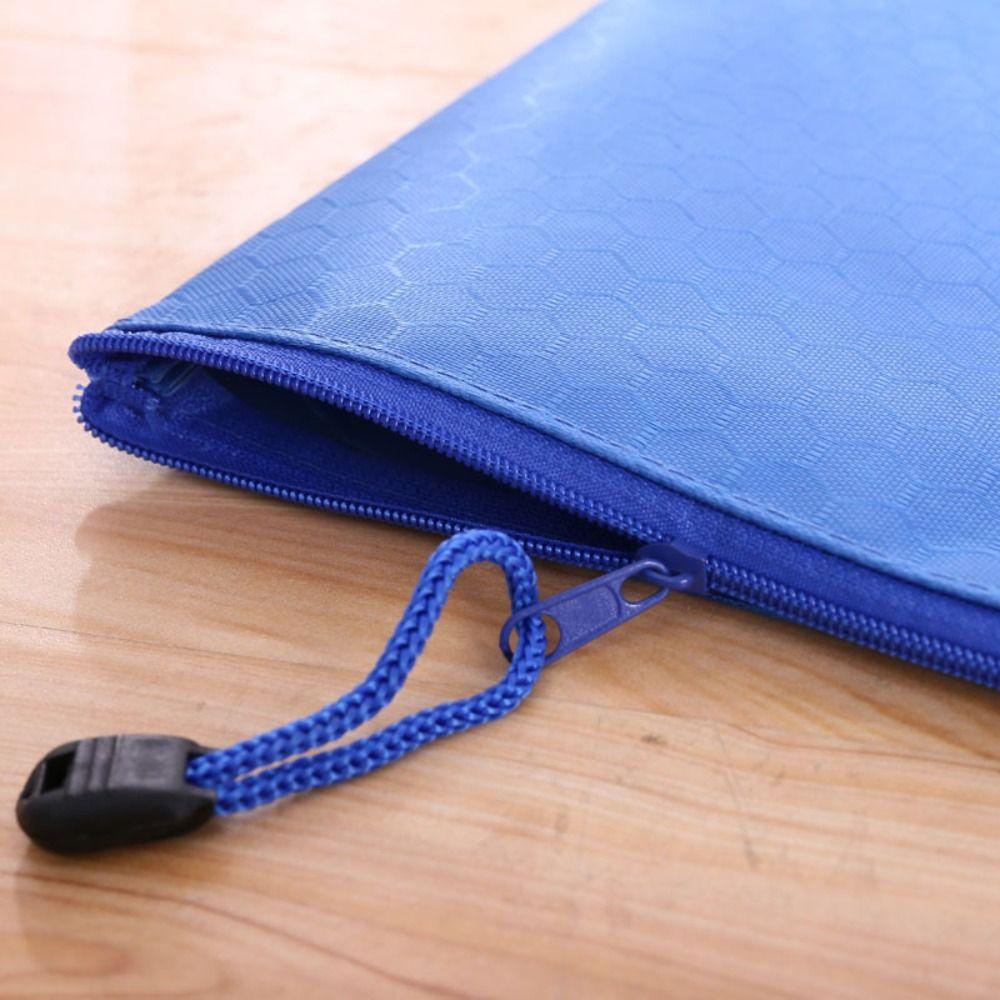 Портативная папка-конверт на молнии формата А4, цветная, для документов, прочная, папка для файлов, студент