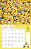 [Purchaser-exclusive Bonus Included] Minions Calendar (Monthly/Wall-hanging/600mm X 380mm) (Plenty of Stickers Included) (Impress Calendar 2026)