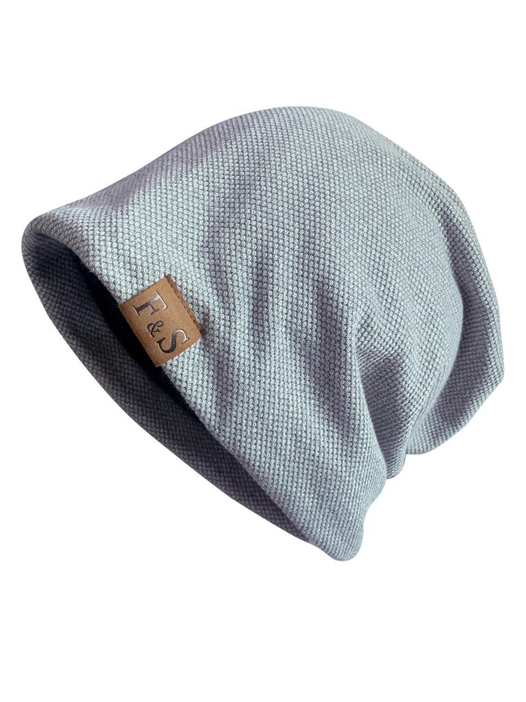 1 шт. Теплая вязаная шапка-бини для мужчин и женщин - Модный однотонный хип-хоп стиль