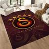 Galatasaray 37 Floor Rug Office Rug Perfect for Study room Dining Room Foyer Kitchen Anti-slip Rug Decorate Offices