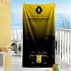 Renault Customizable Name Beach Towel High Absorbency & Quick-Dry Perfect for Traveling Yoga Camping and Swimming