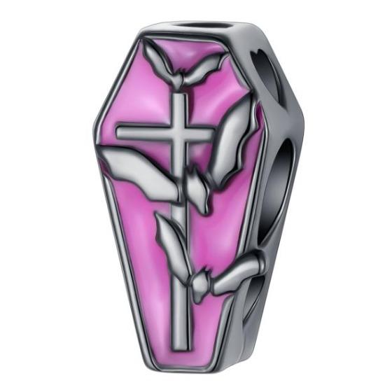 Funny Halloween Charms Copper Pumpkin Ghost Witch Magic Hat Pendant Bead Fit Original Bracelet Necklace Diy Jewelry