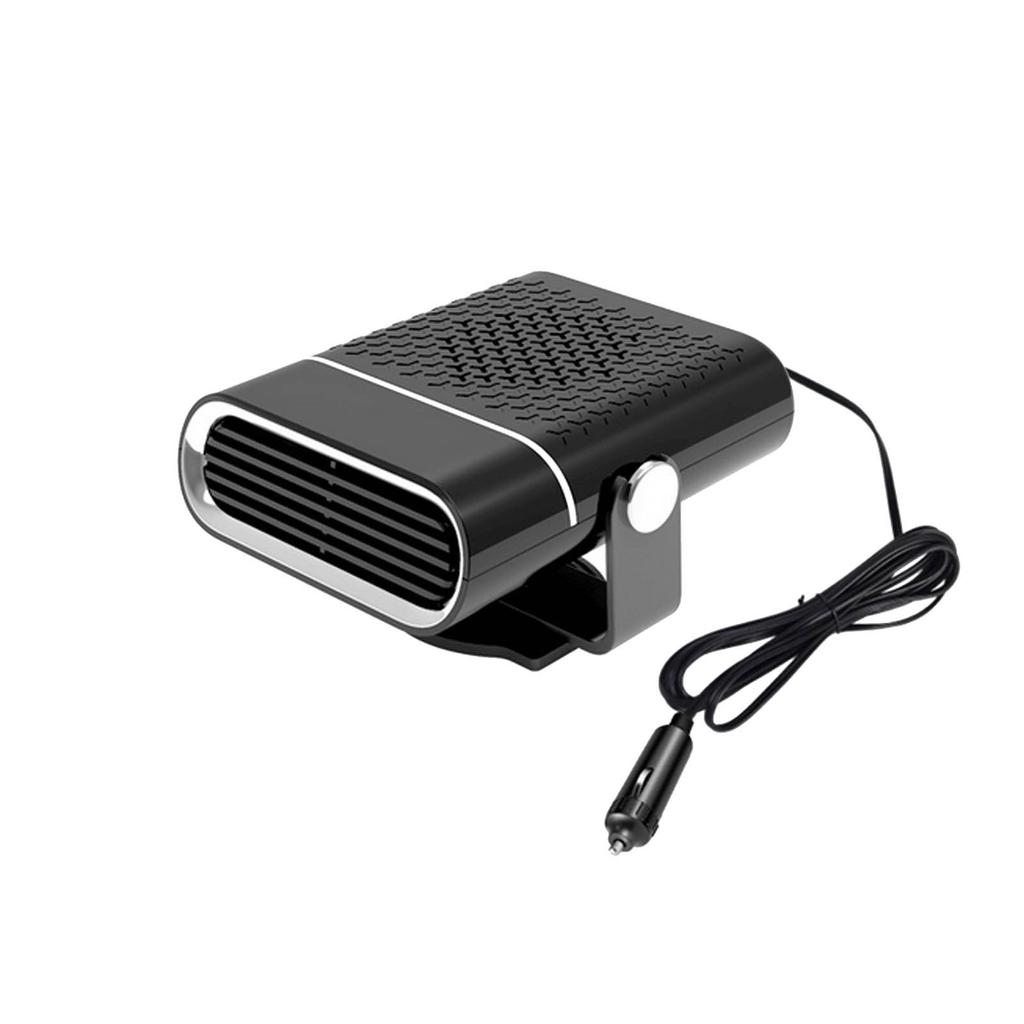Car Heater,Fast Heating Defrost Defogger, 2 In1 Fast Heating & Cool-ing Fan, Out-let Plug In Cigare-tte Lighte,12V Automobile Windscreen Fan