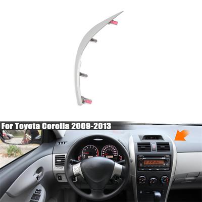 Для Toyota Corolla 2009-13 Правая Верхняя Боковая Центральная Панель Управления Отделочная Полоса