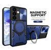 Чехол-книжка с защитным стеклом для Samsung A55 5G A35 A54 A14 A34 A24 A53 A13 A73 A33 A52 A12 Магнитный держатель для телефона
