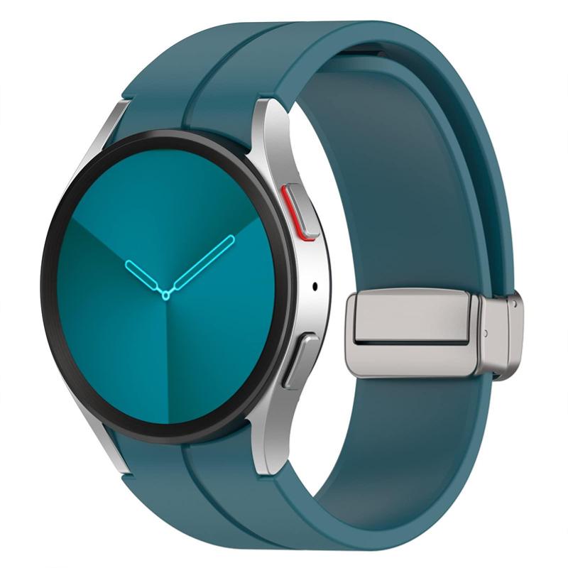Силиконовый ремешок для Samsung Galaxy Watch 5 Pro 45 мм/7 6 5 4 44/40 мм, браслет без зазоров для Galaxy Watch 6 Classic 47 мм 43 мм