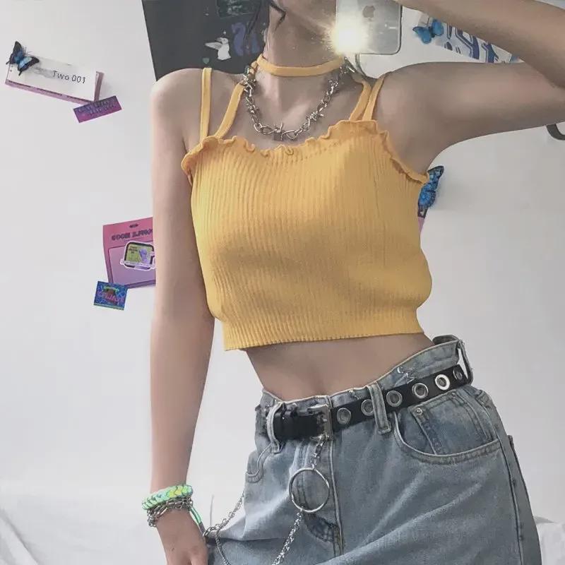 Корейский шик осеннее платье-халтер на одно плечо облегающего кроя с длинными рукавами для женщин