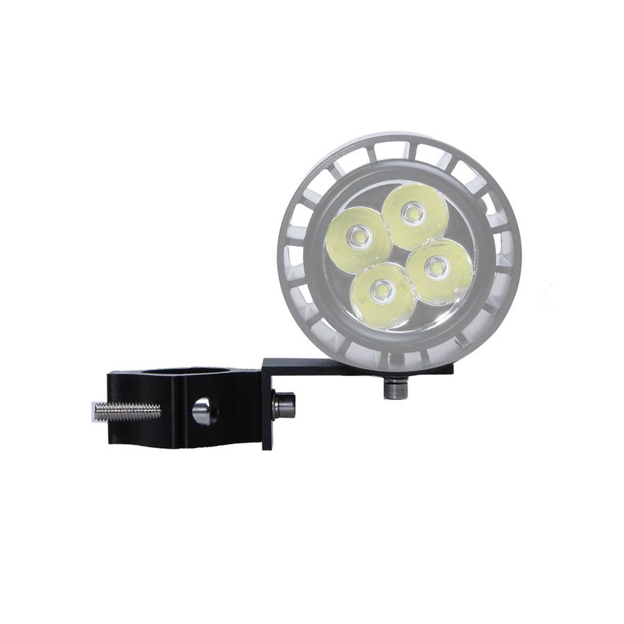 2 шт. Светодиодный кронштейн фары Труба Вилка 30-54 мм Крепление Вождение Противотуманная фара Зажим Держатель Подставка Для Кафе Рейсера Чоппера Мотоцикла