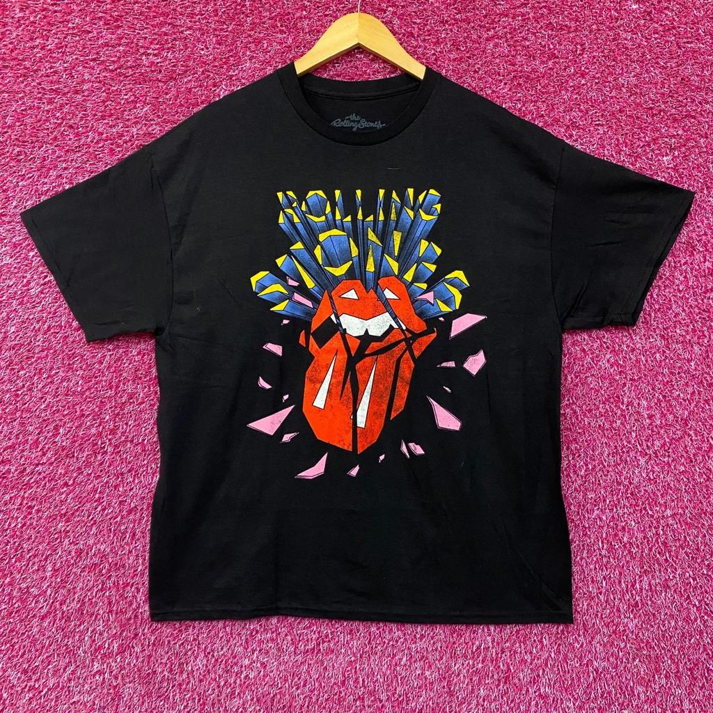 The Rolling Stones Hackney Diamonds Горячие Губы 100% Хлопок Футболка Мужские Футболки Топ