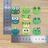 Набор шармов для Crocs с мультяшными лягушками: 10 шт. Мягкие ПВХ Аксессуары для обуви
