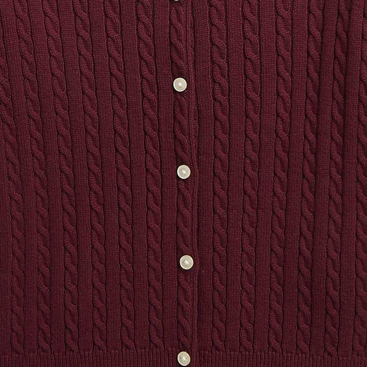 Polo Ralph Lauren Pony Embroidered Cable Knit Button Long Sleeve Sweater Kids Sweater CWPOSWEG6820376-600