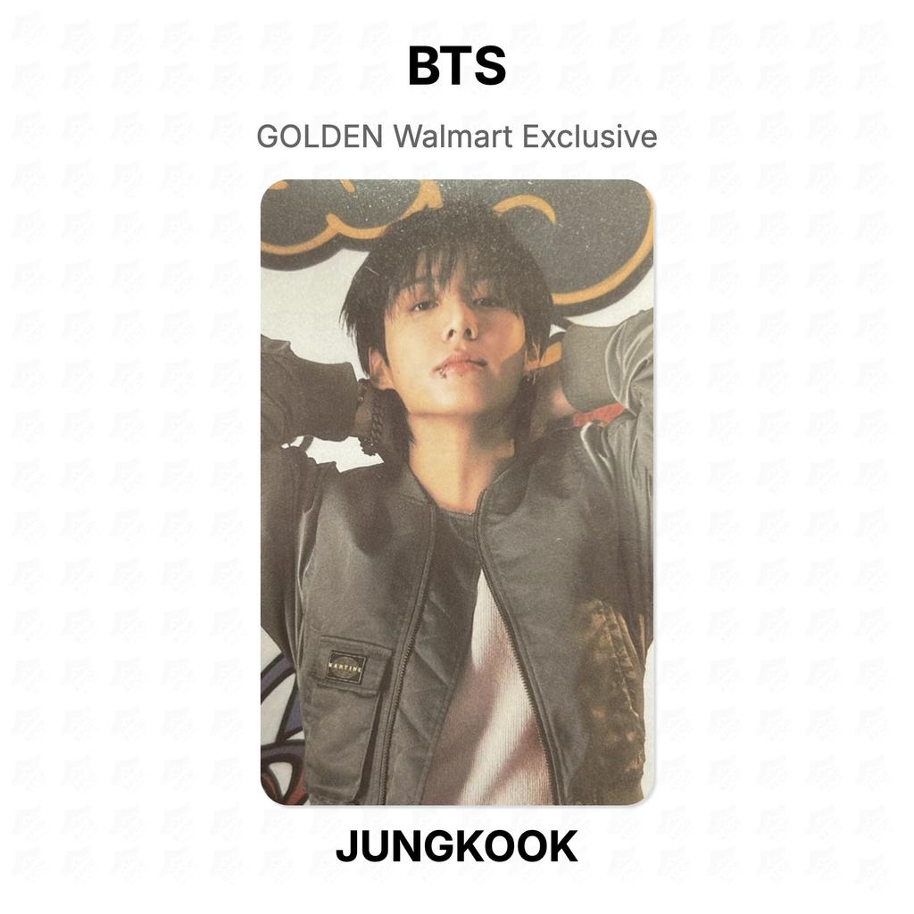 BTS ЗОЛОТАЯ Официальная фотокарточка, эксклюзив Walmart