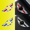 1PCS Be Suitable F55 R50 R53 R56 R60 R57 Cooper Delicate Door Pin Lock Wing Emblem Badge Stickers Car Door Metal Sticker