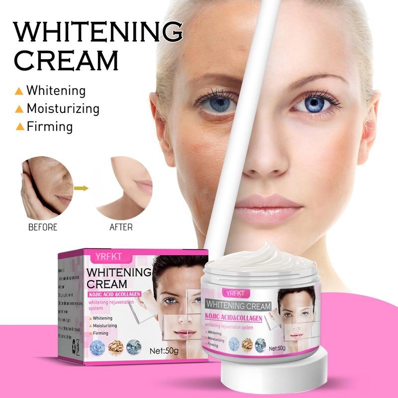 Kojic Acid Face Cream Skin Anti Wrinkle Moisturizing Cream Brighten Skin Tone Fade Spots Melanin Rejuvenation Cream