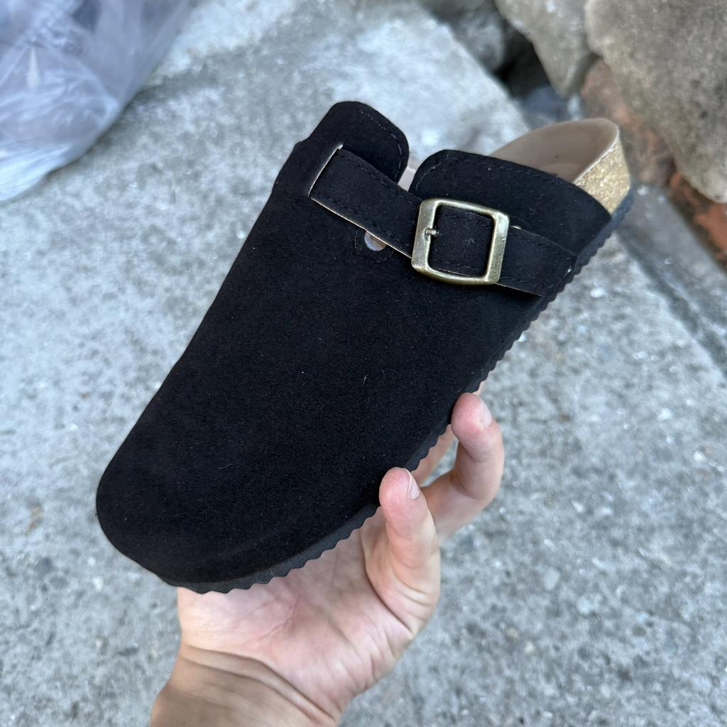 Тапочки Baotou женские парные пробковые тапочки большого размера для внешней торговли римские туфли повседневные полутапочки ленивые туфли прилив