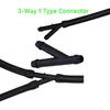 24Pcs Windshield Washer Hose Connector Kit, 3-way(T-type) 3-way(Y-type)2-way (I-type) fit for Automotive Car Motorcycle Truck and Most Car Windshield