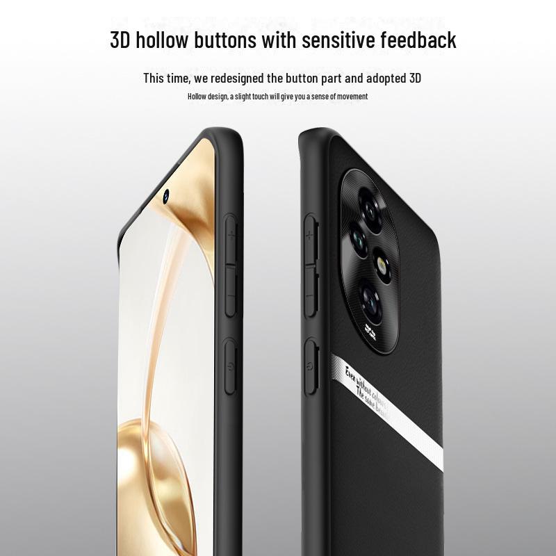 Защитный чехол Liquid Leather Anti-Fall, Anti-Fouling для мобильного телефона Honor 200