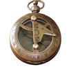 Nautical Pocket Compass with Chain Maritime  Collectible Handmade Portable Magnetic Working