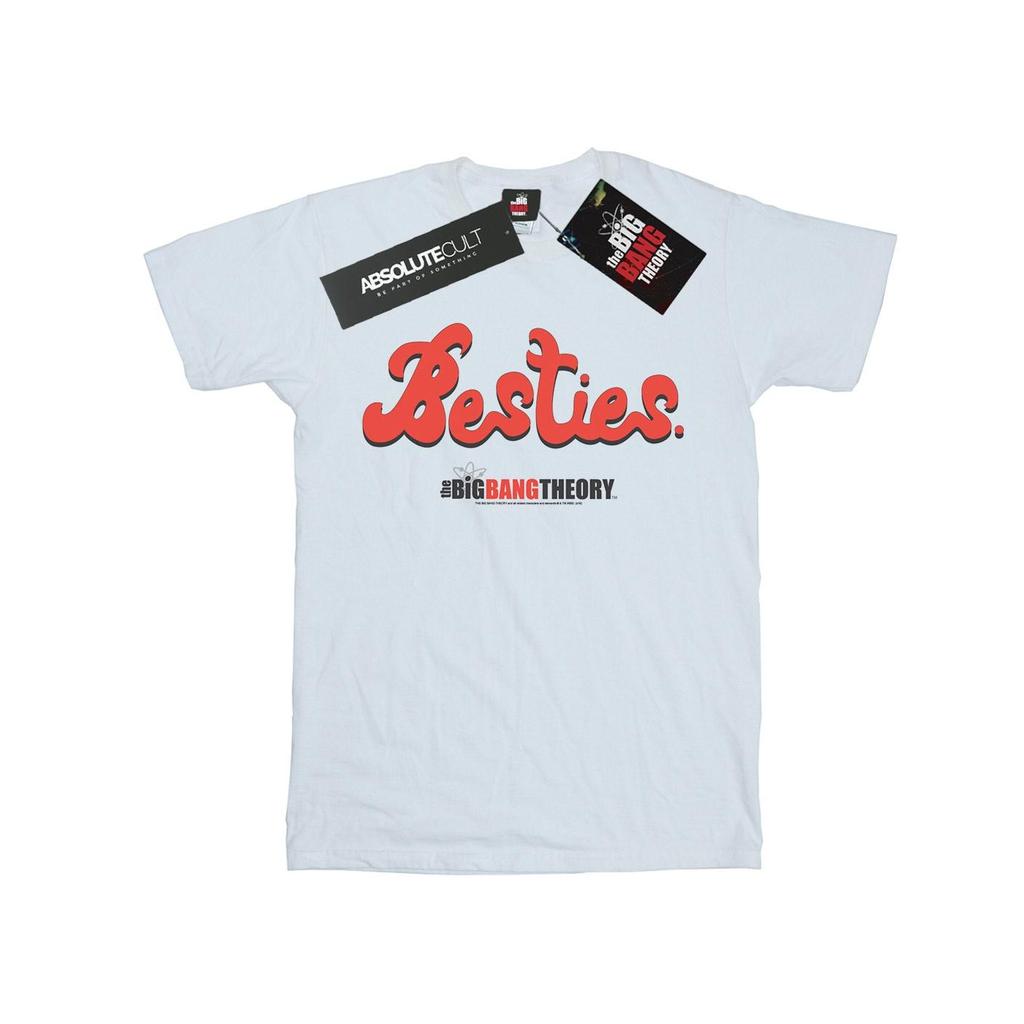 The Big Bang Theory Футболка с надписью «Besties» для мужчин