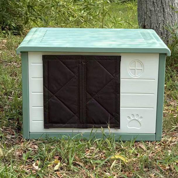Зимняя водонепроницаемая и утепленная шторка для двери питомца: Большая собачья будка и кошачье гнездо