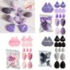14Pcs/Set Powder Puff Makeup Sponge Kit Latex Free Foundation Blending Liquid Powder Cream Application Beauty Sponge Blender Women Makeup Tools