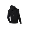 Lining Training Series Solid Color Letter Print Antibacterial Hooded Pullover Long Sleeve Sweatshirt Unisex Sweatshirt Black AWDSF89-4