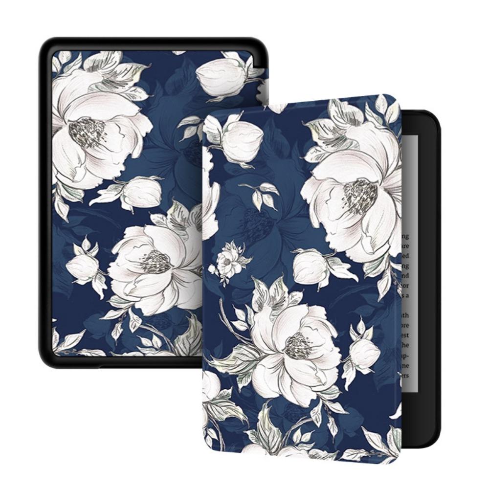 2024 Kindle Paperwhite 6543 Чехол с ручной росписью для 2022 Kindle Basic 658 558 Защитный чехол