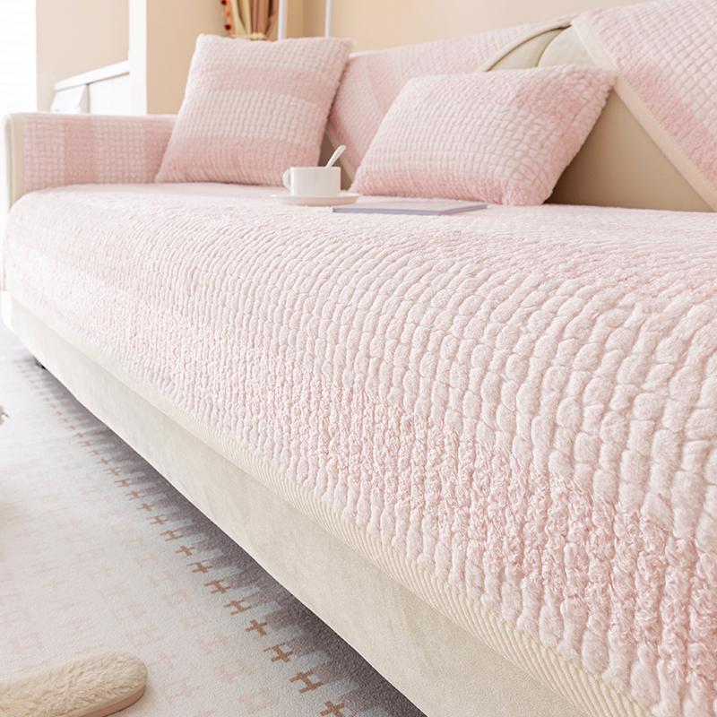 Plush Sofa Towel Cover, High-end Anti-slip Sofa Cushion, Cushion Blanket, Anti-cat Scratch Sofa Cover, New Style