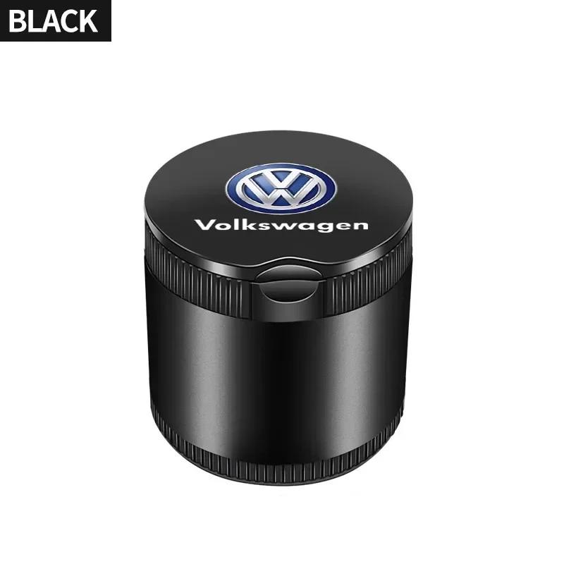 For VOLKSWAGEN VW New Jetta VW For Volkswagen Car Cigarette Ashtray Cup LED Light Portable Detachable For VW GTI Polo Golf Passa