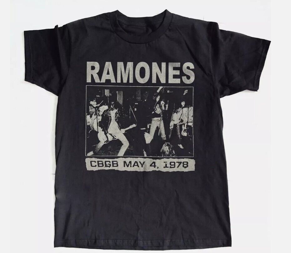 Ramones 1978 Рок Унисекс Хлопковая Футболка Размер S-5XL Унисекс Футболка
