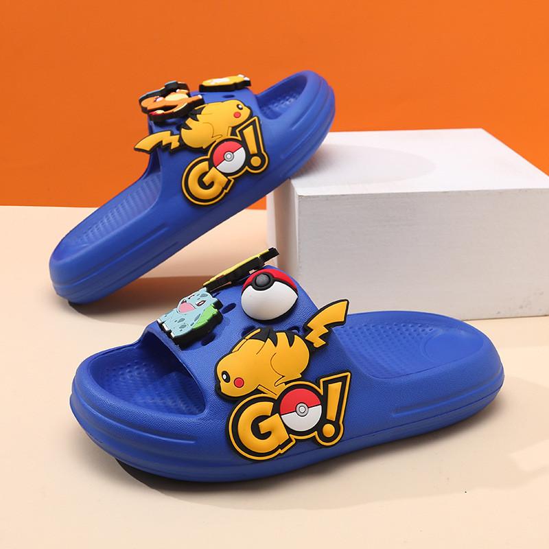 Детские сандалии Марио Летние Ева Нескользящие Мультяшные Домашние Шлепанцы для Мальчиков и Девочек