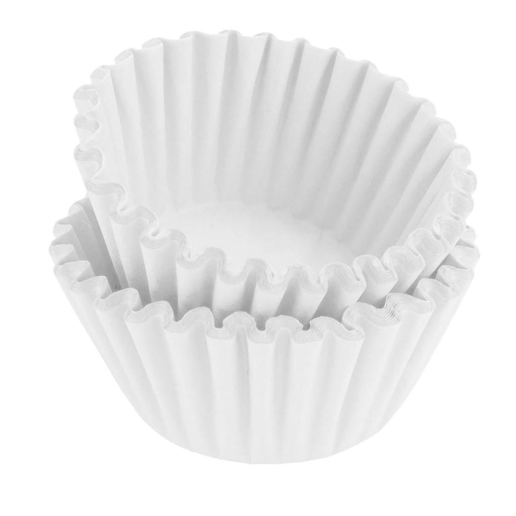 50pcs Coffee Filter Paper, Suitable For Coffee Machine Replacement Round Coffee Filter Paper, Disposable Paper Filter Paper