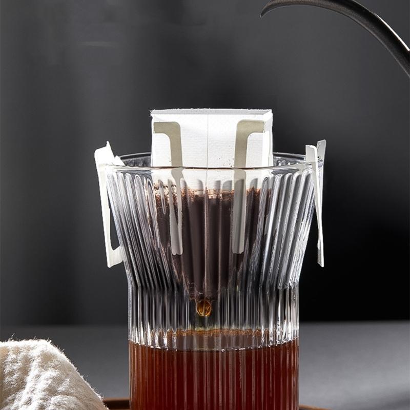 25/50 шт. Портативный подвесной кофейный фильтр Одноразовый пакет для капельного кофе Бумажный пакет для фильтра для кофе ручного заваривания Кофейная утварь