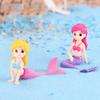 DIY Mermaid Mini Model Figurine Miniature Fairy Garden Bonsai Aquarium Decor