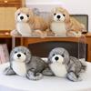 Пушистые мягкие куклы в виде морских животных, мягкая игрушка-тюлень, плюшевые игрушки-морские львы, для детей, для девочек