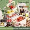 Portable Fresh-Keeping Bento Box for Outdoor Picnic with Large Capacity and Fruit Seal