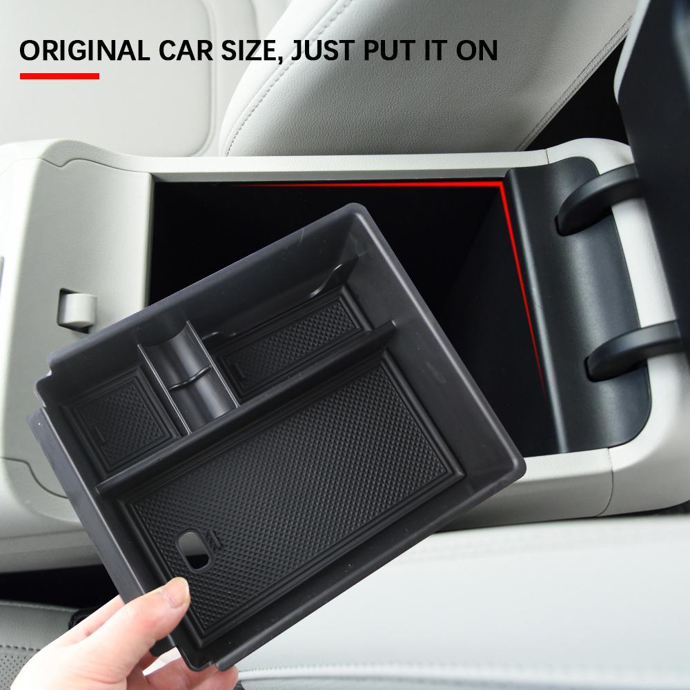 Auto Center Console Storage Box Armrest Box Storage Tray for Hyundai Tucson NX4 2021 2022 2023 ABS Auto Interior Accessories