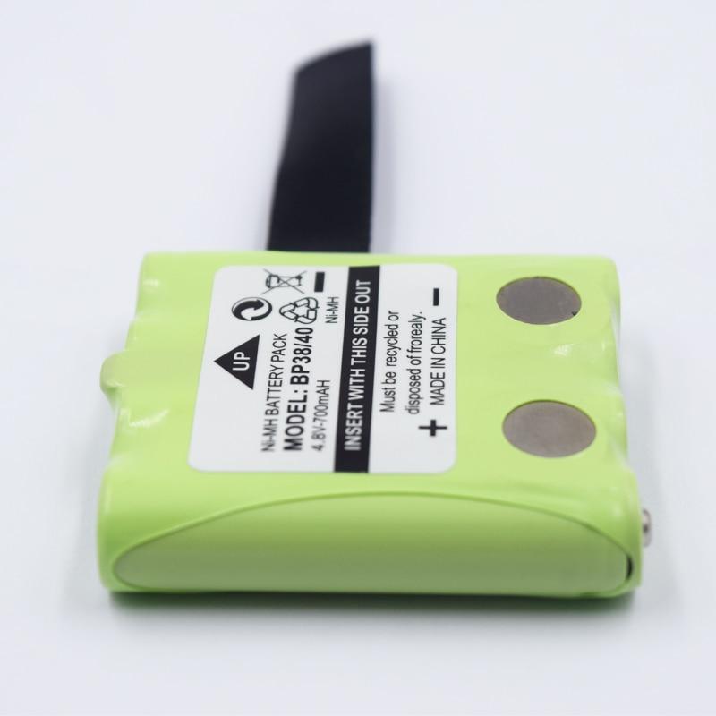 BP-38 BP-40 BT-1013 BT-537 для MOTOROLA TLKR T4-T8 GMR FRS аккумуляторы 4,8 В 700 мАч никель-металлгидридный запасной аккумулятор для телефона для Uniden