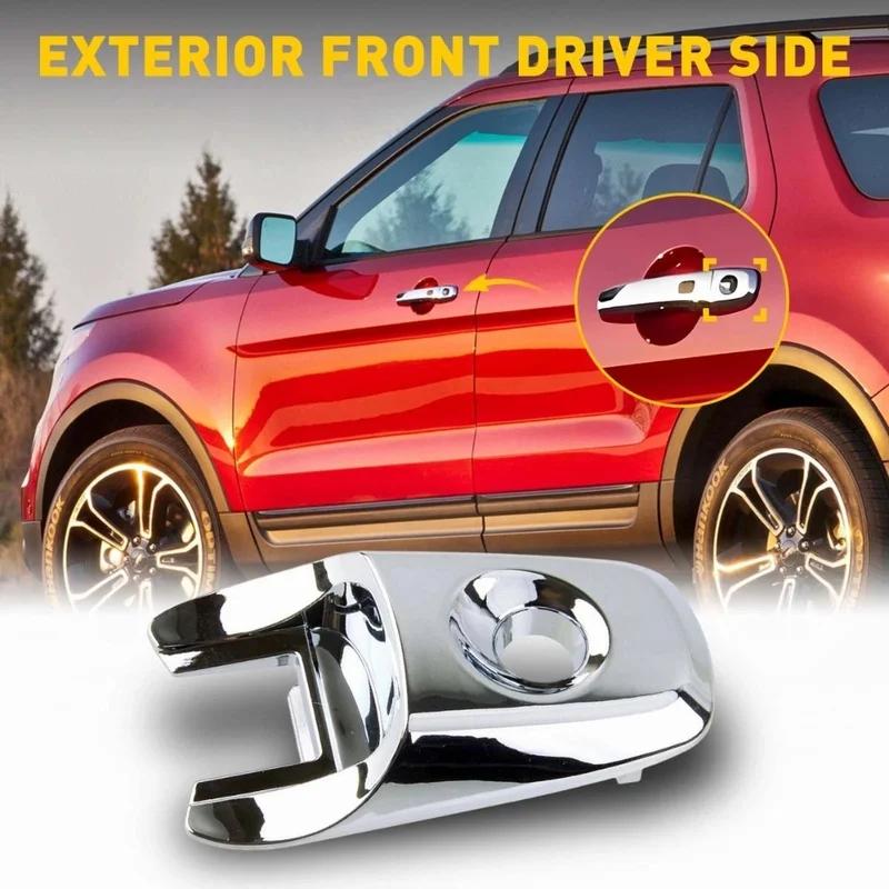 Накладка на личинку замка ручки внешней двери Для Ford Для Edge Для Explorer Для SEL BA1Z-78218A14-A BA1Z78218A14A 8A8Z74218A14AA