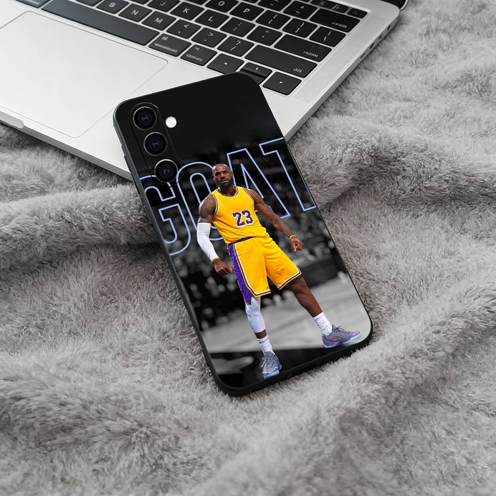J-Ja-mes баскетбол Черный Мягкий Силиконовый Чехол для Телефона для Samsung Galaxy A73, A71, A72, A70, A53, A52, A51