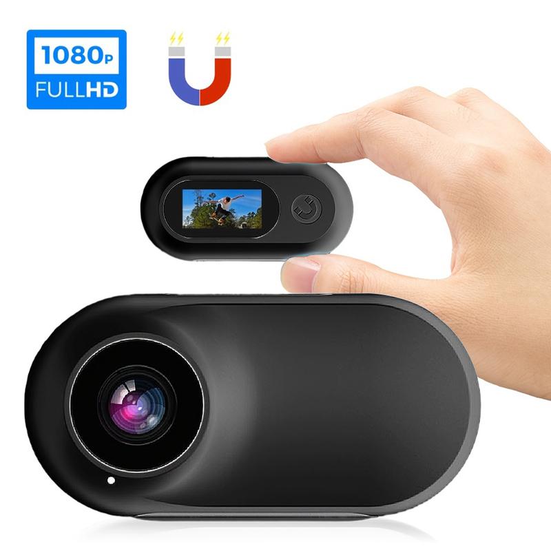 HD 1080P Wireless Collar Camera No WiFi Needed Dog Cat Pet Camera Collar Nanny Camera Video Records for Cats Dogs Birthday Gift