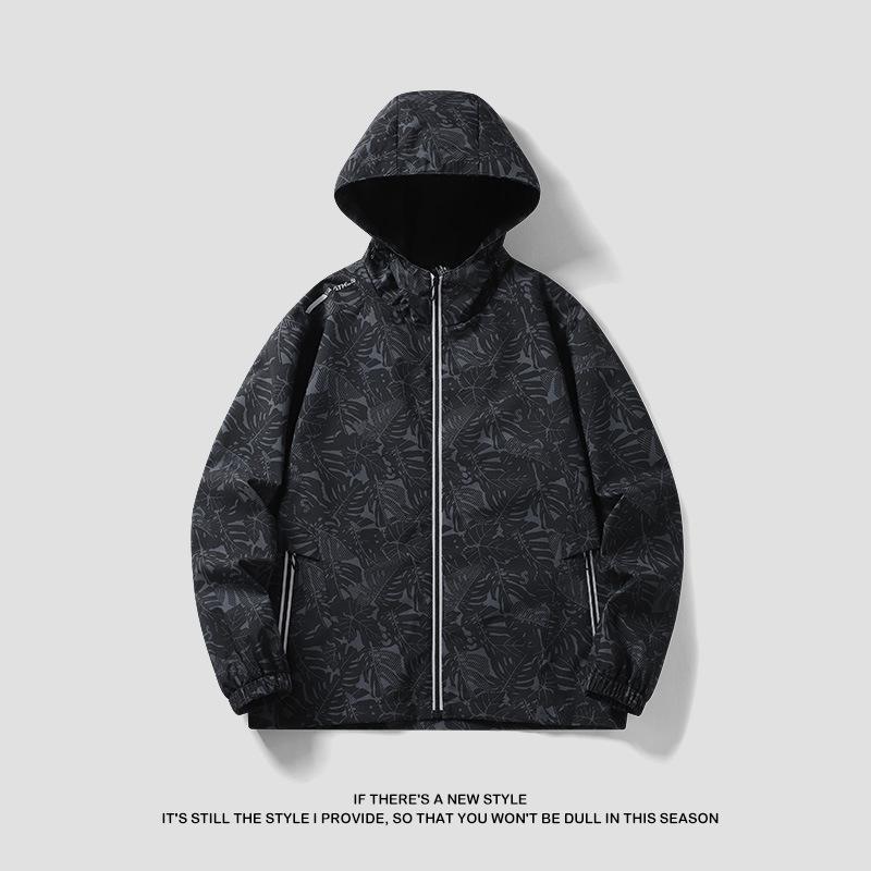 Куртки для мужчин и женщин Весной и летом Наденьте одежду для отдыха, занятий спортом на открытом воздухе осенью, для защиты от солнца, куртки с капюшоном и куртки.