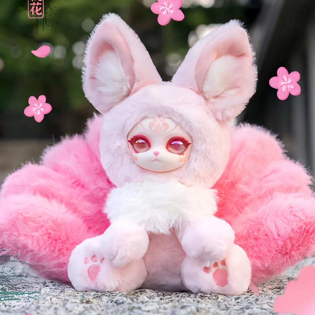 Новая серия «Благословенная Девятихвостая» Виниловая Плюшевая Кукла Сюрприз-Коробка Шинуазри ЧаоМэй Девятихвостая Лиса Кукла Подарок-Сюрприз