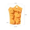 Halloween Scary Soft Silicone Pumpkin Mold Cake Chocolate Mould Ghost Bat Skull Ice Cube Chocolate Cookie Biscuit Cake Cake Mould