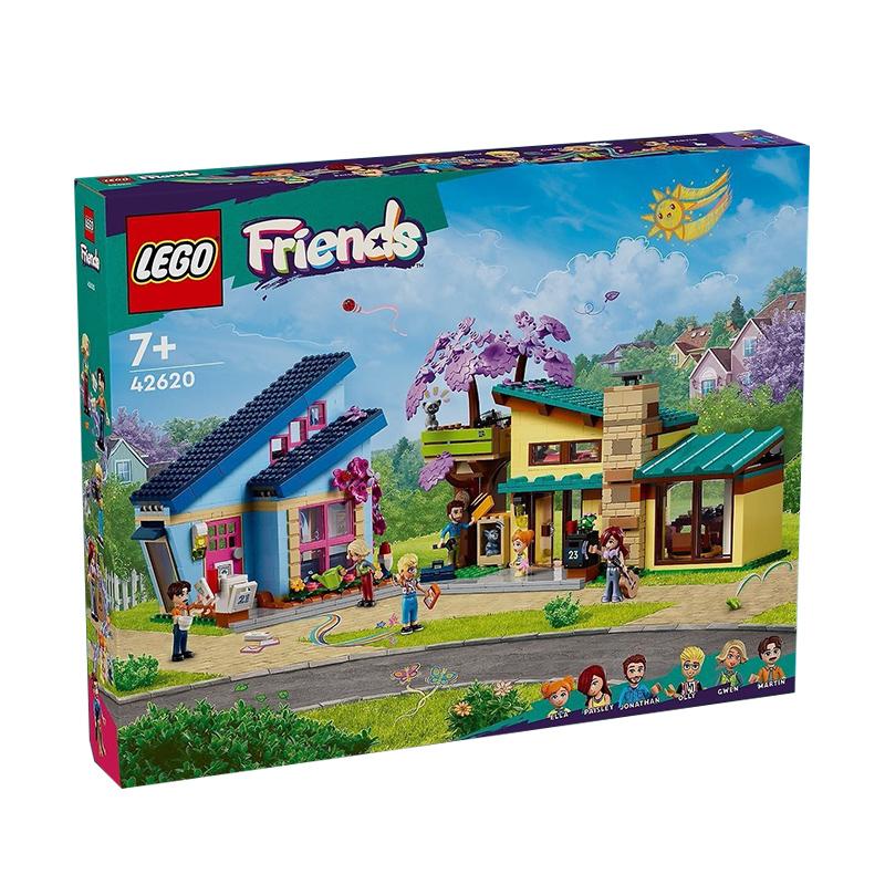 LEGO 42620 Семейные дома Олли и Пейсли Конструктор